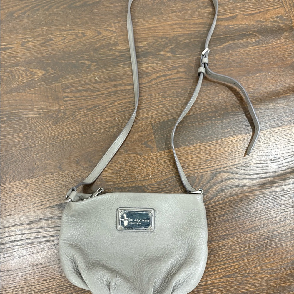 Marc Jacobs Light Gray Crossbody Bag